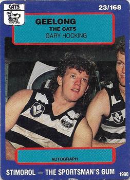 1990 AFL Scanlens Stimorol #23 Garry Hocking Front